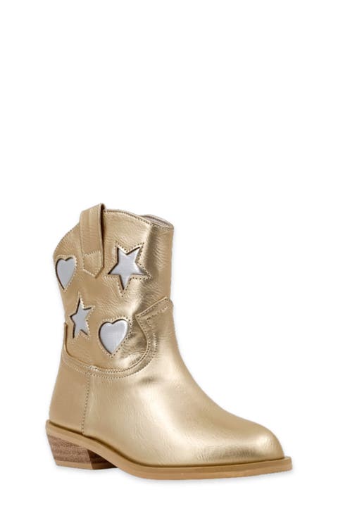 Kids' Zimba Mini Faux Leather Western Boot