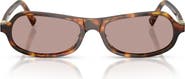 Miu Miu 55mm Irregular Sunglasses