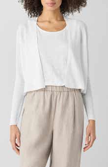 Organic Linen & Organic Cotton Cardigan