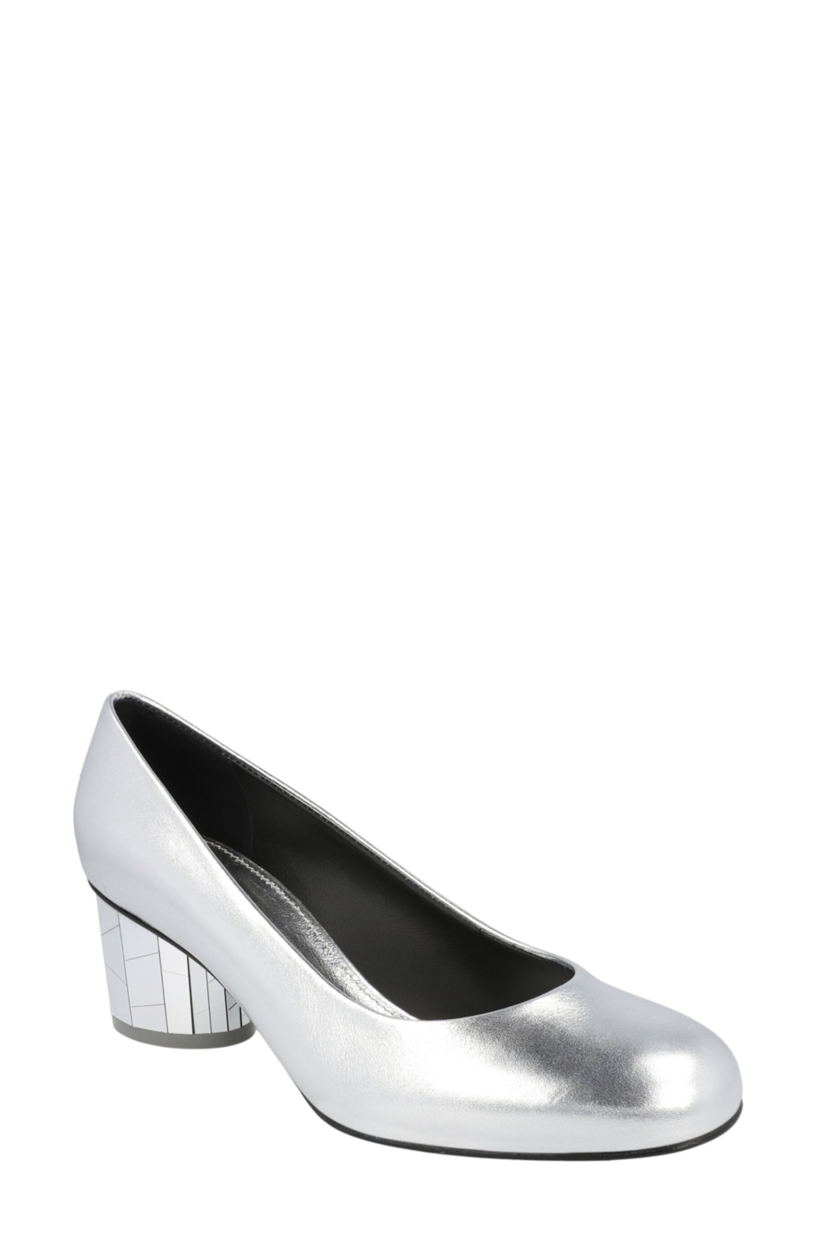 FERRAGAMO Farrah Mirror Heel Pump