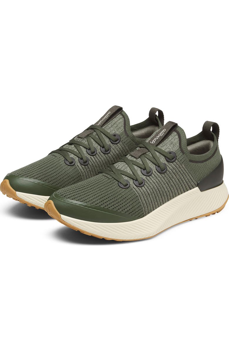 Allbirds Tree Glider Sneaker, Alternate, color, Thunder Green/ Stony Cream