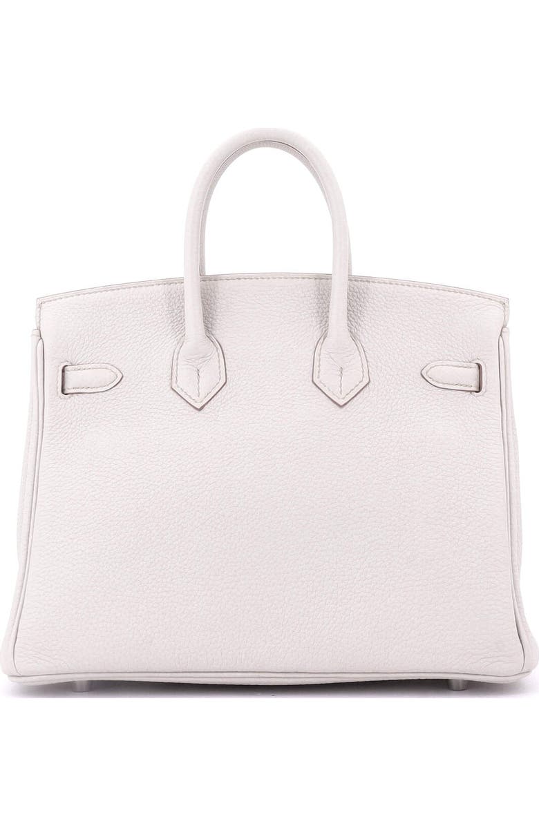 Pre-Owned Hermes Birkin Handbag Light Togo with Palladium Hardware 25, Alternate, color, Beton