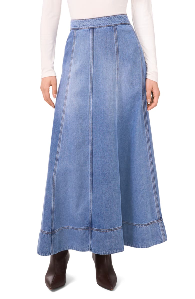 1.STATE Paneled Denim Maxi Skirt, Main, color, 
