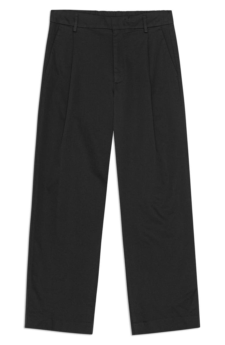 NN07 Kay 1420 Flat Front Tapered Pants, Main, color, Black