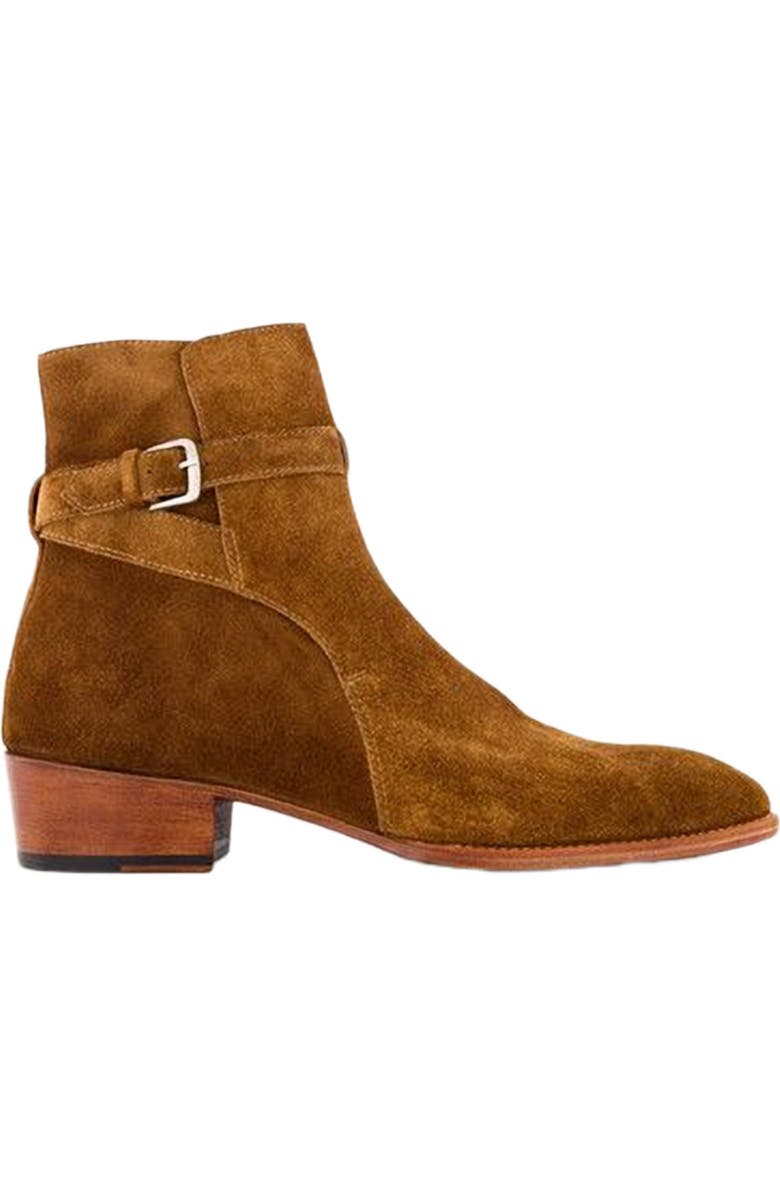 Anthony Veer Wexford Jodhpur Boot, Alternate, color, Havana Tabacco Suede
