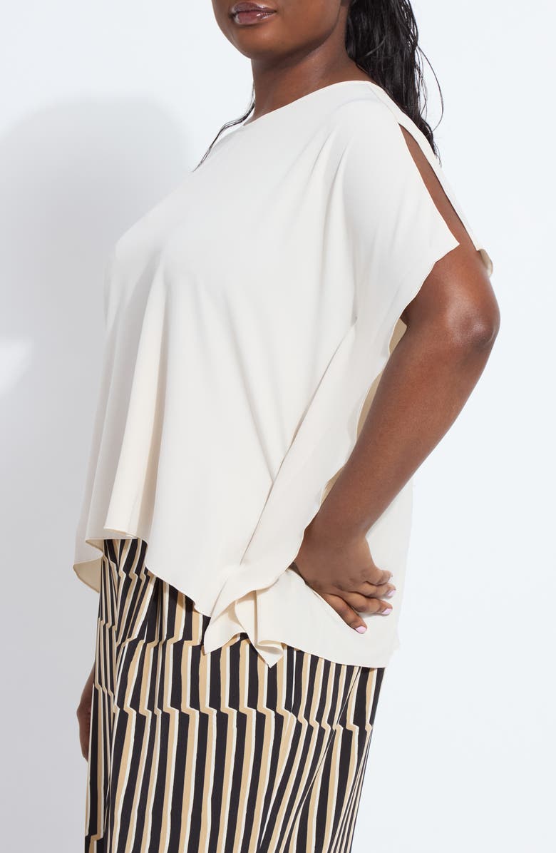 Lysse Carmen Scarf Top, Alternate, color, Sailcloth