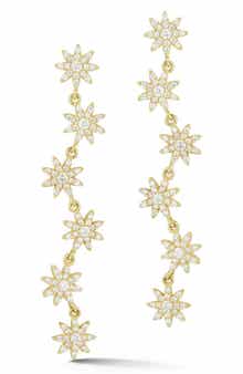 SPHERA MILANO Cubic Zirconia Star Drop Earrings