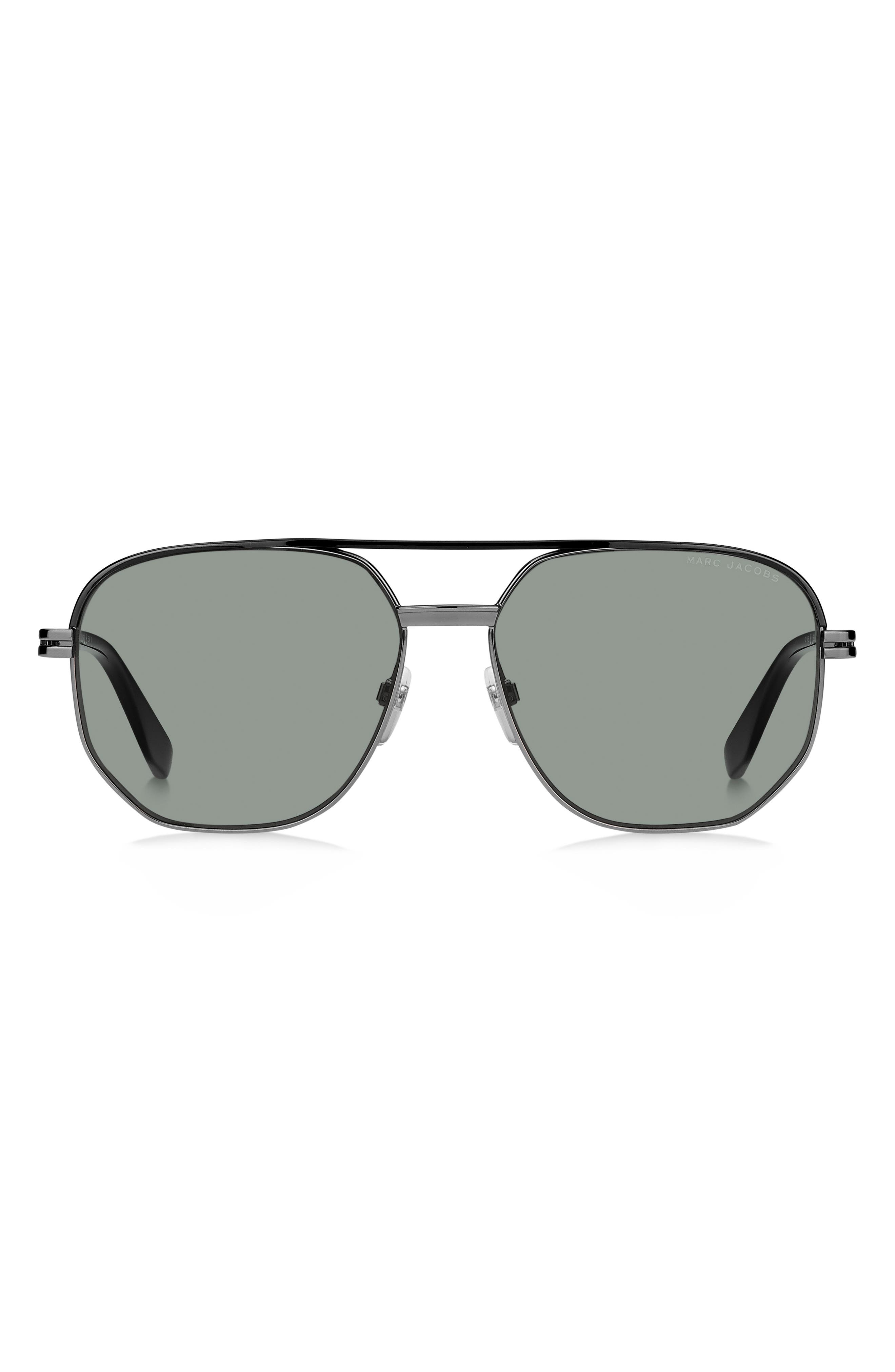 Marc Jacobs 58mm Gradient Aviator Sunglasses