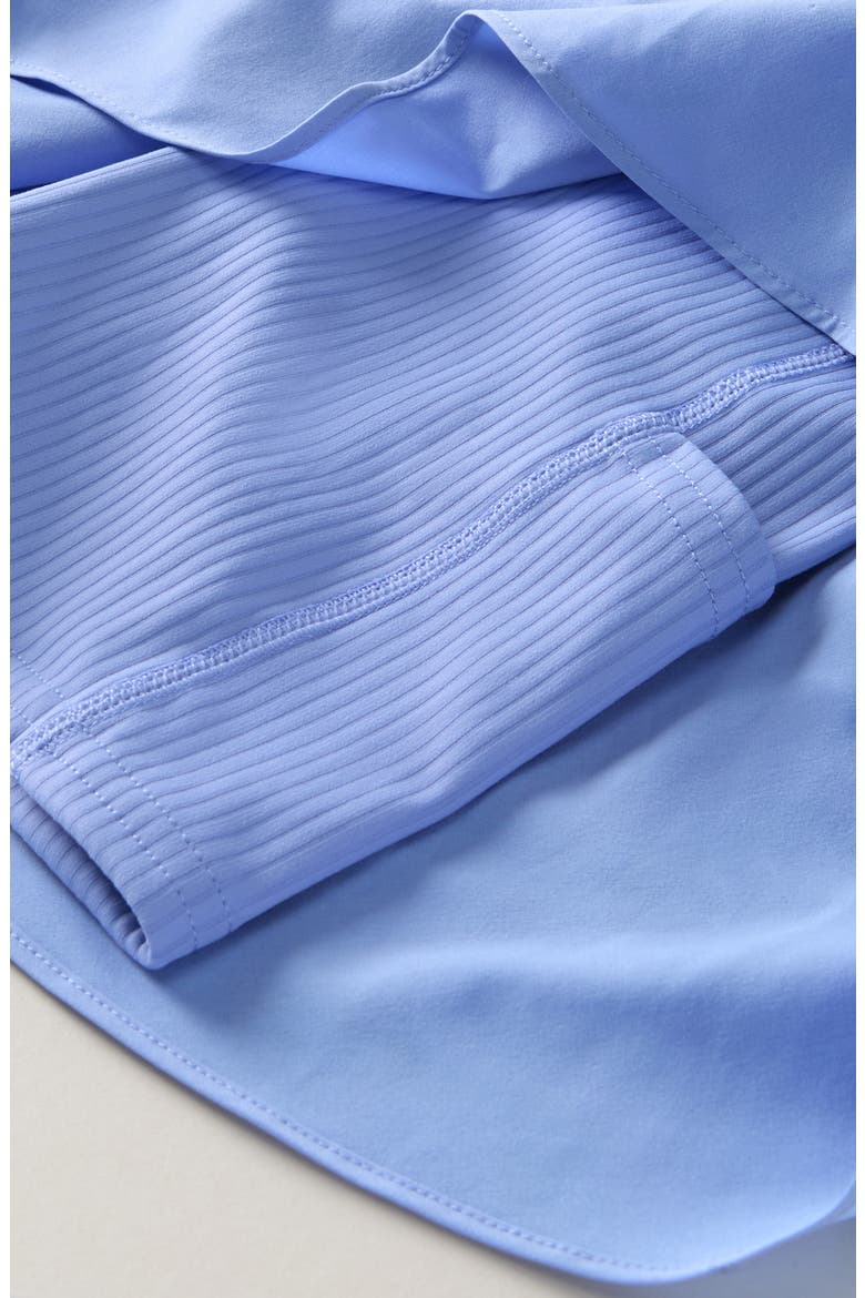 Kids' Tiered Volley Dress, Alternate, color, BLUE HYDRANGEA