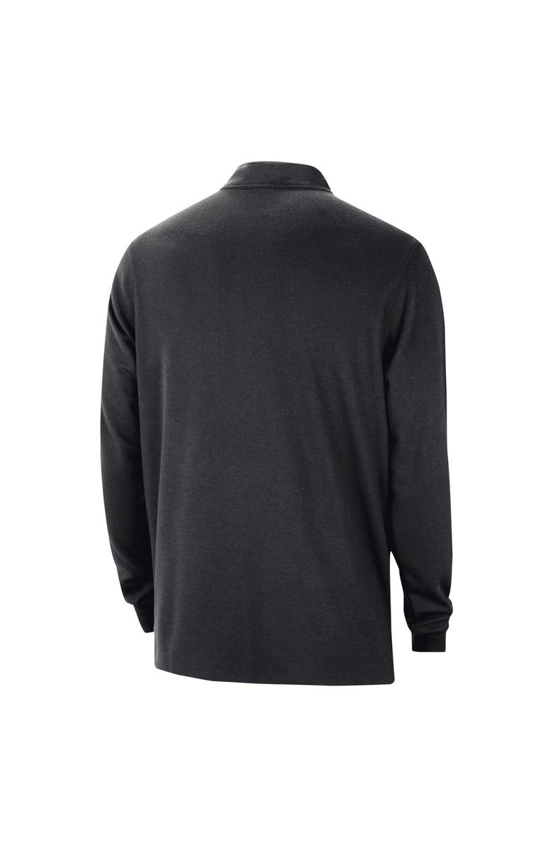 Nike Men's Nike Black Golden State Warriors 2024/25 Courtside Performance Half-Zip Top, Alternate, color,