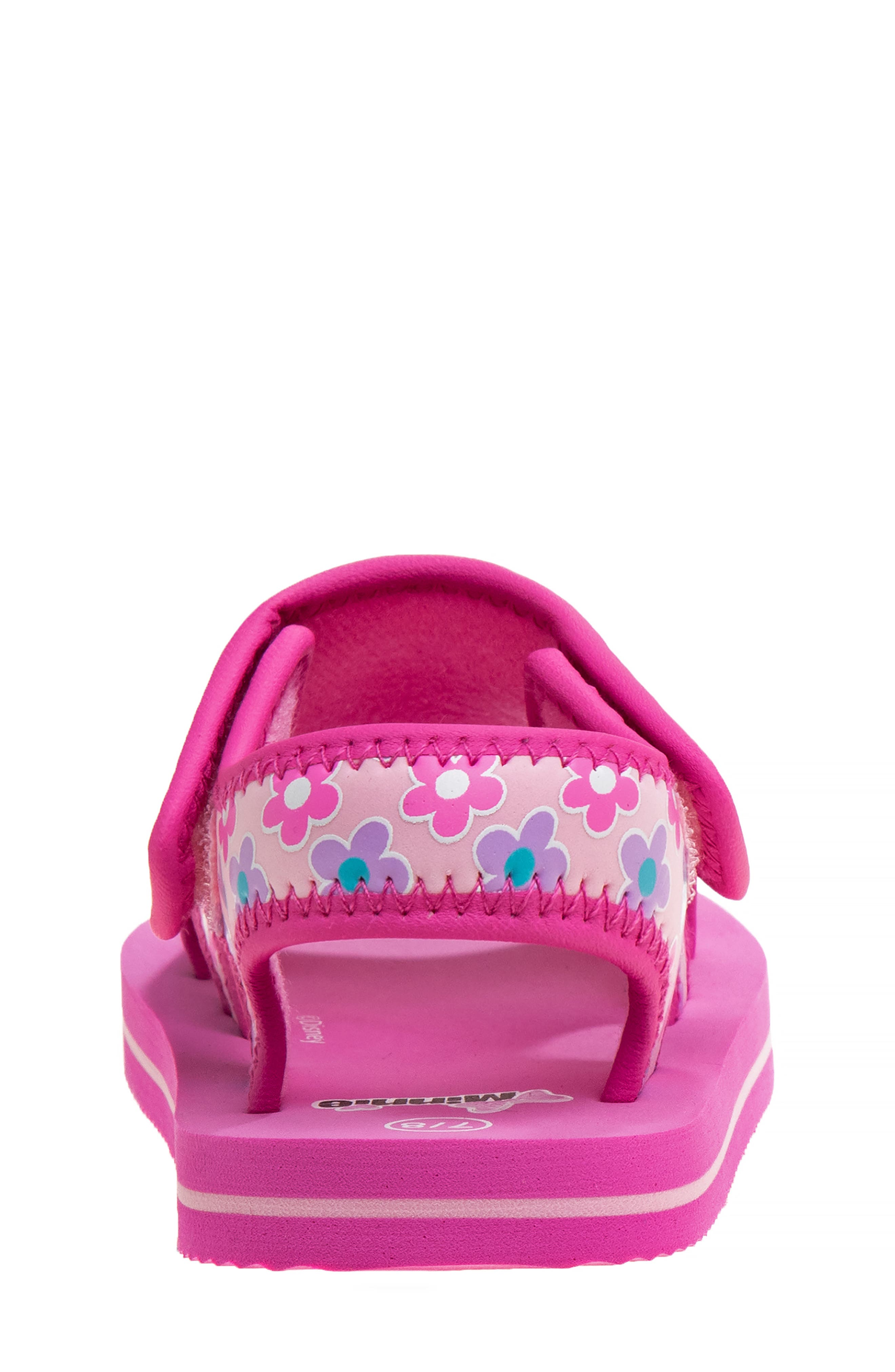 x Disney® Kids' Minnie Mouse Sandal, Alternate, color, FUCHSIA