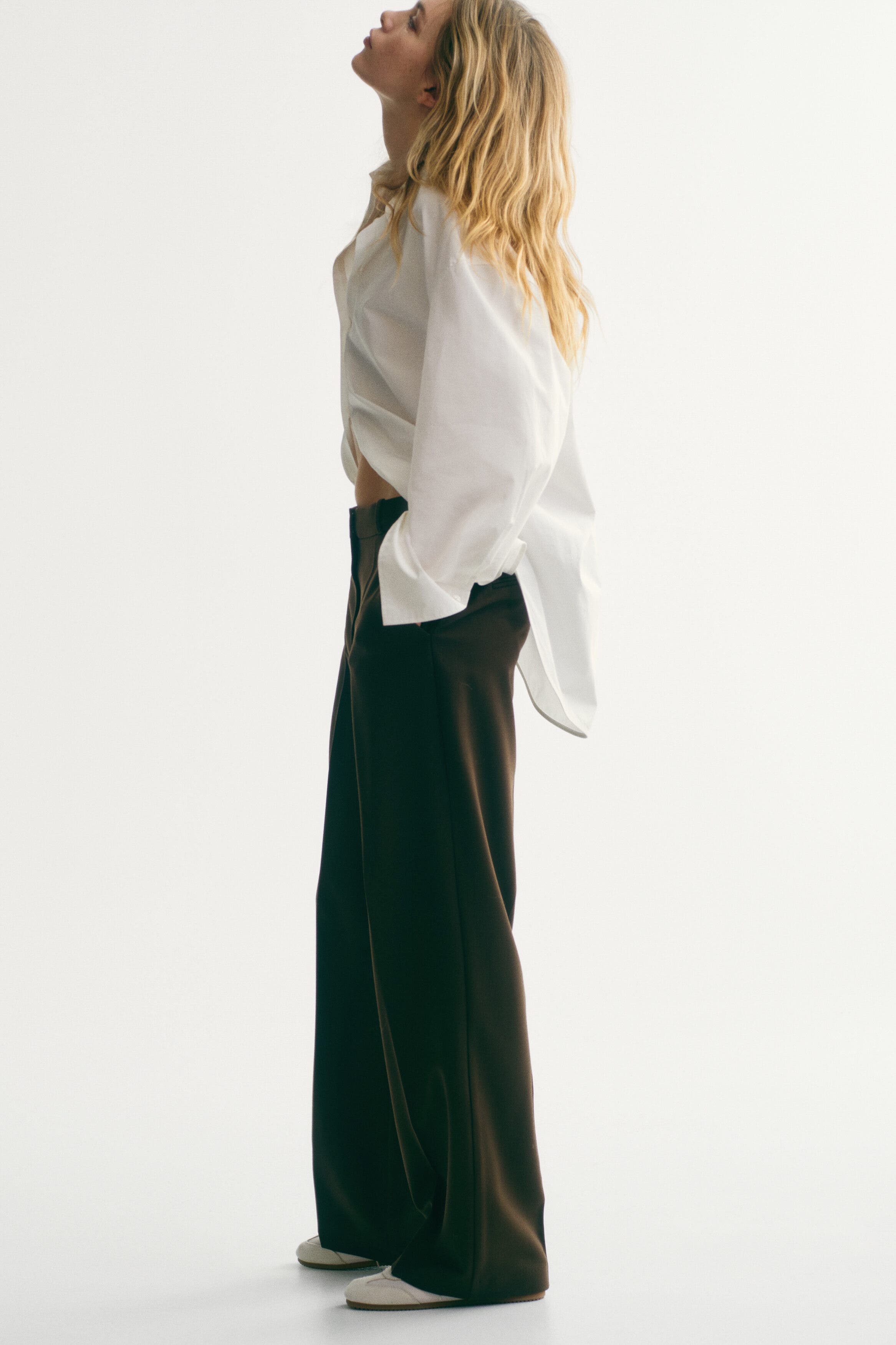Tailored Twill Trousers - image 2
