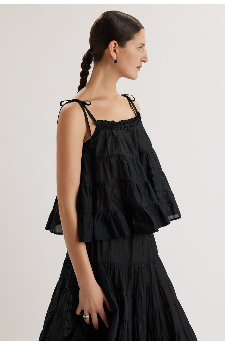 Merlette Saaz Top, Alternate, color, Black