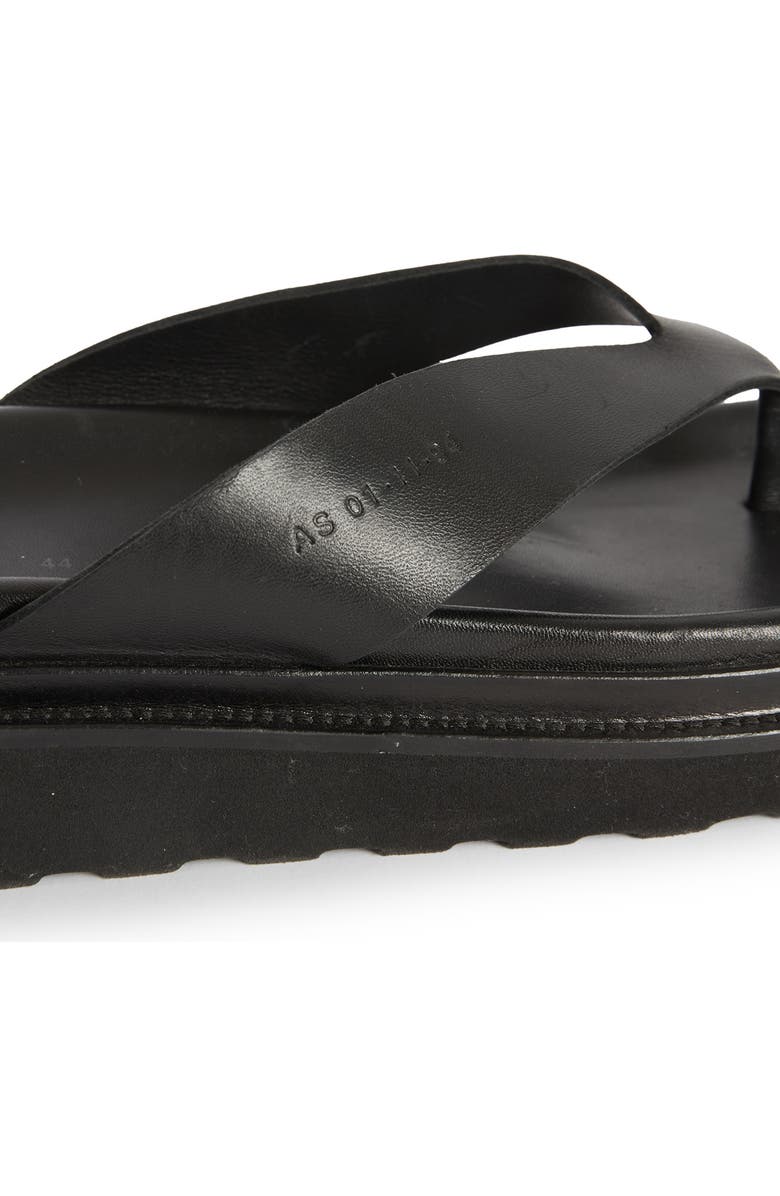 AllSaints Rio Wedge Flip Flop (Men) | Nordstromrack