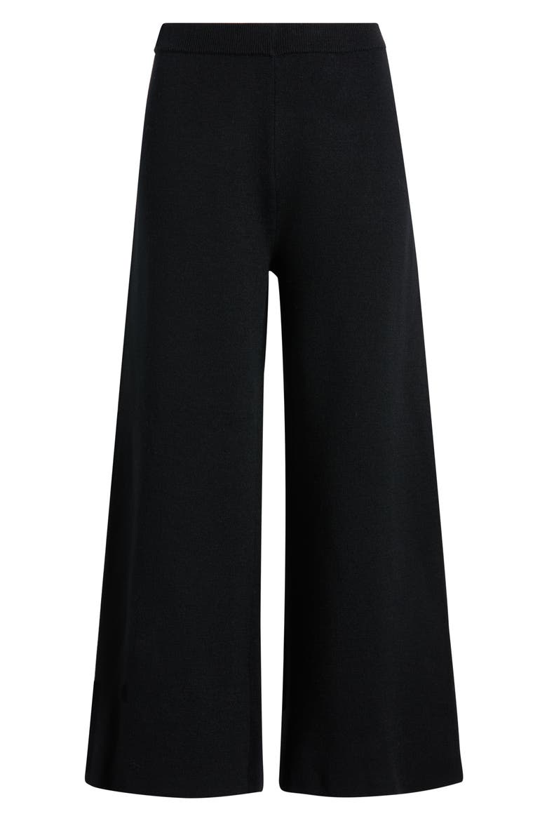 Saphire Wide Leg Pants, Alternate, color, BLACK