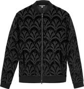 John Varvatos Norfolk Embroidered Bomber Jacket