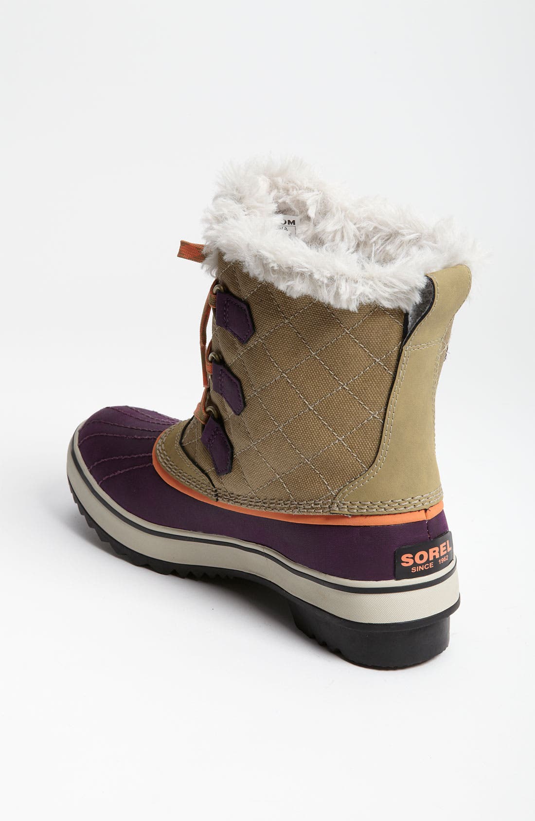 'Tivoli' Waterproof Boot, Alternate, color, TWILL/ BOYSENBERRY