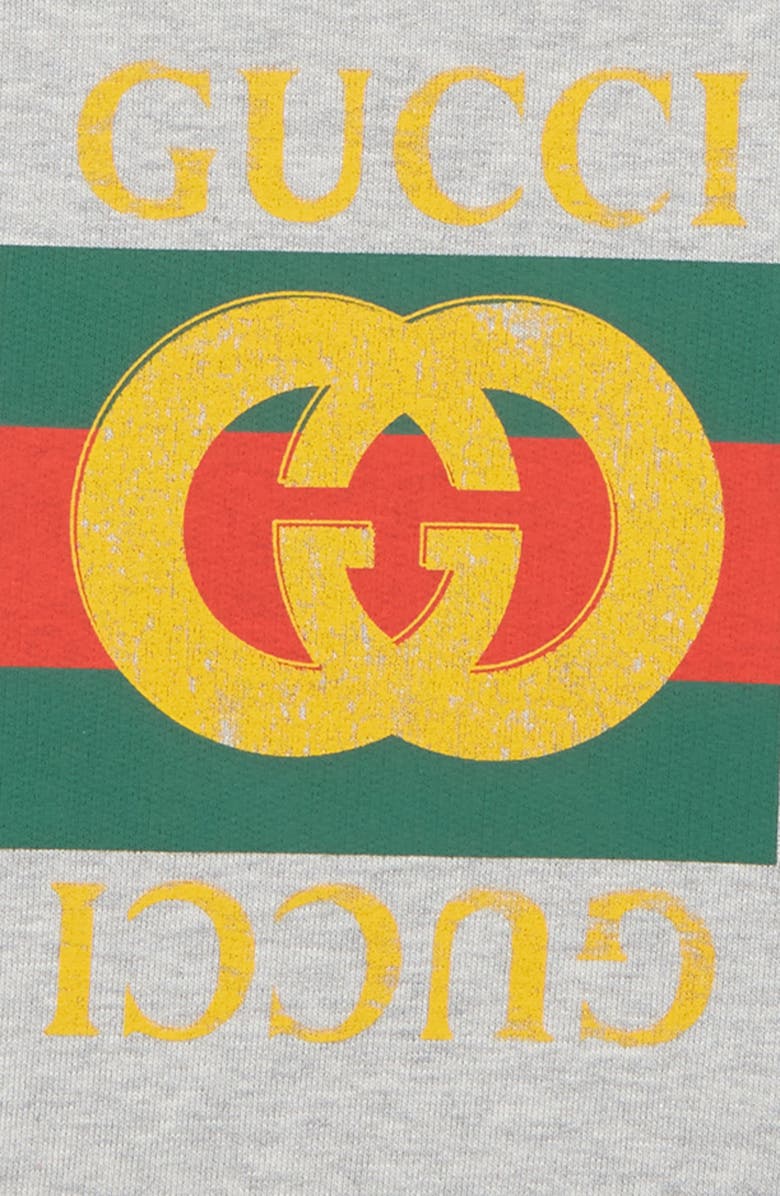 Gucci Logo Graphic Sweatshirt, Alternate, color,
