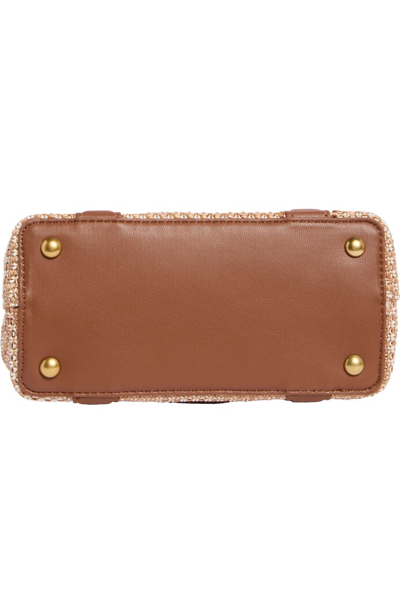 Vince Camuto Jayda Straw Top Handle Bag, Alternate, color, Natural