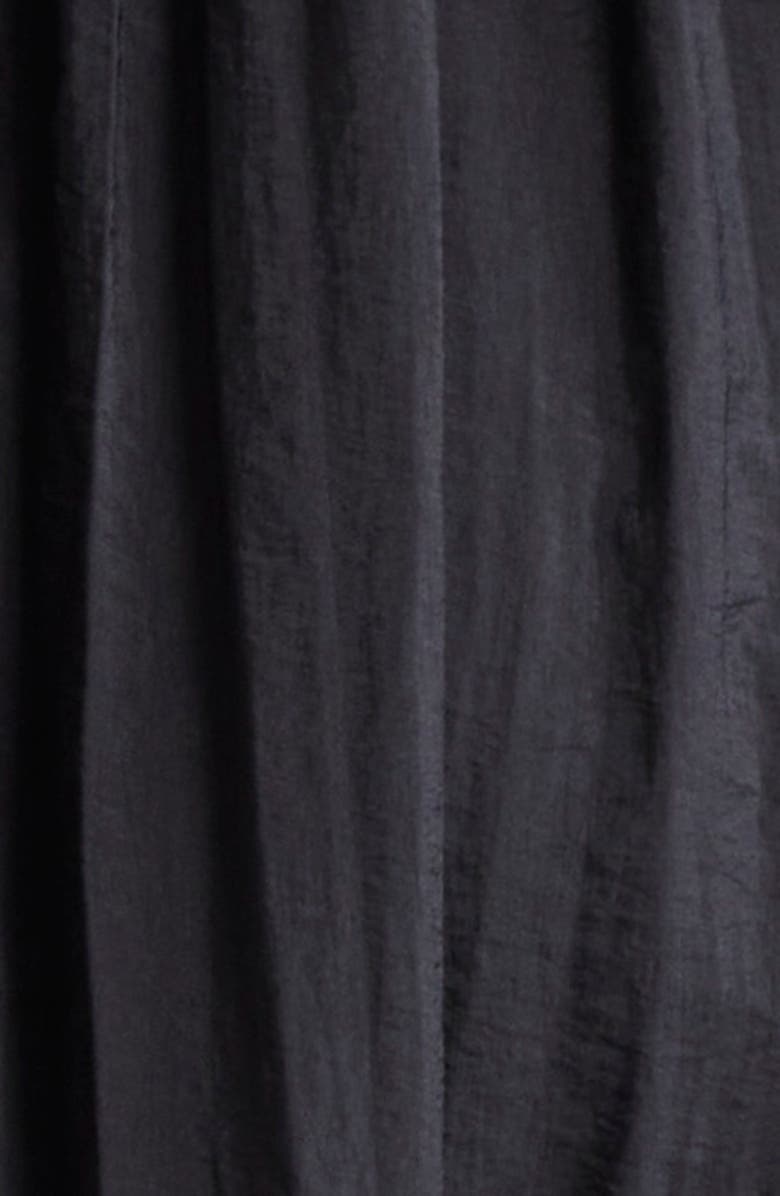 Cinq à Sept Amy Ruffle Asymmetric Dress, Alternate, color, Black