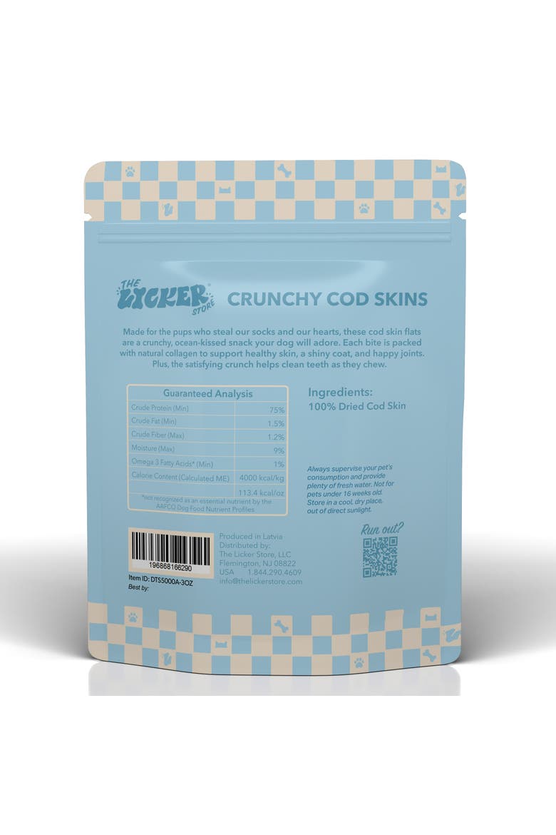 Gluten and Grain-Free Omega-3 Single Ingredient Crunchy Dried Baltic Sprats for Dogs and Cats, Alternate, color, Variety 3 Pack