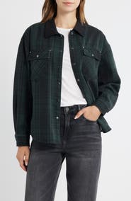 Thread & Supply Plaid Cotton Shacket