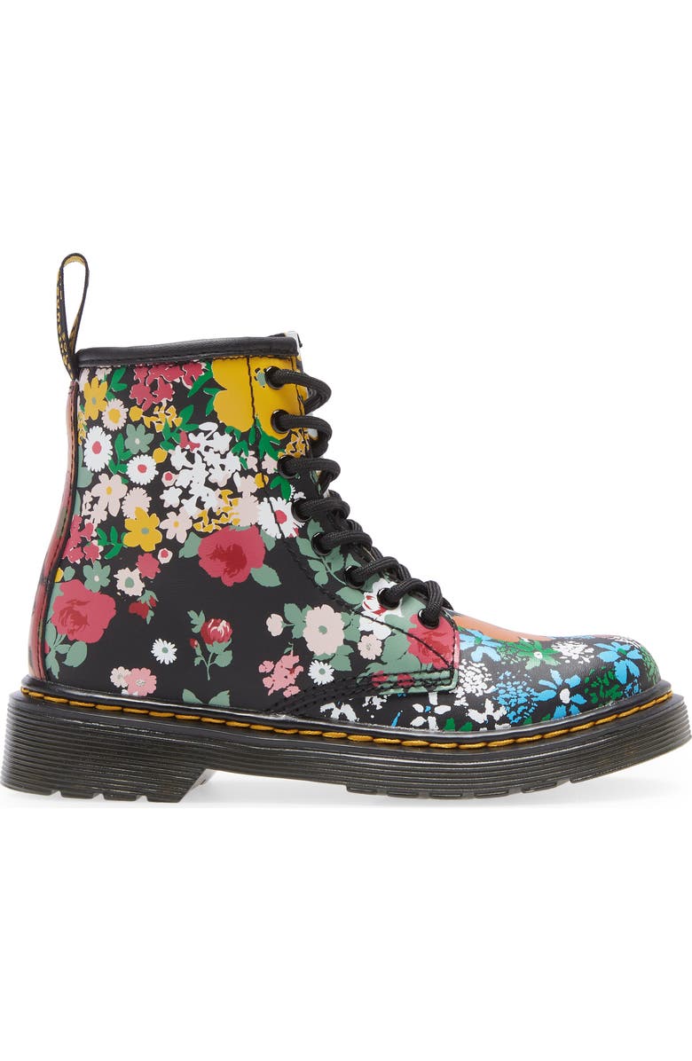 Dr. Martens 1460 Floral Combat Boot, Alternate, color,