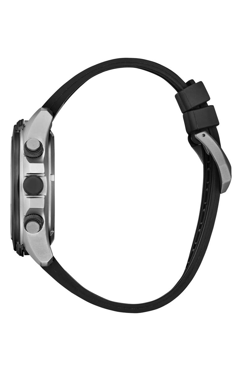 Citizen Promaster Land Eco-Drive Rubber Strap Watch, 43.9mm, Alternate, color, Black