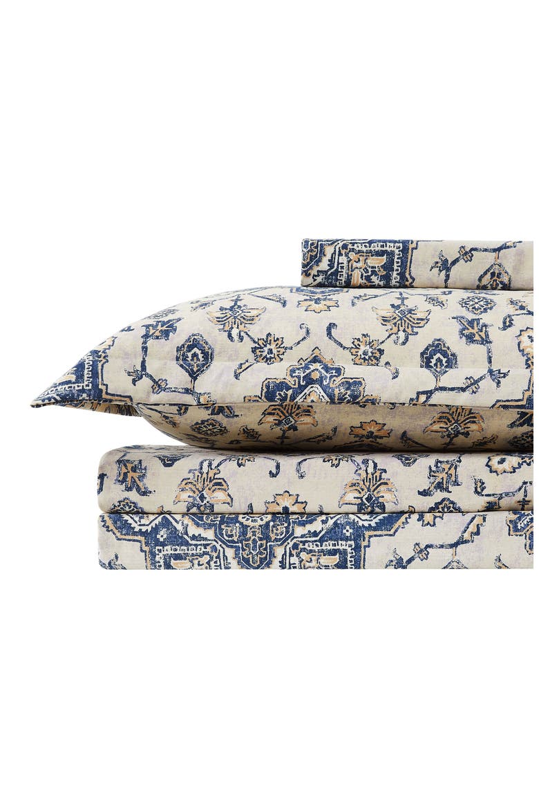 Persia Duvet Cover Set, Main, color, INDIGO