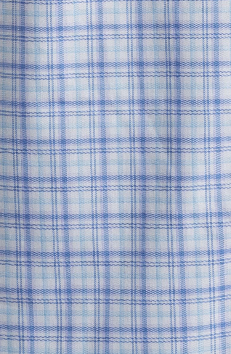 Peter Millar Garrow Crown Lite Plaid Performance Button-Up Shirt, Alternate, color, 
