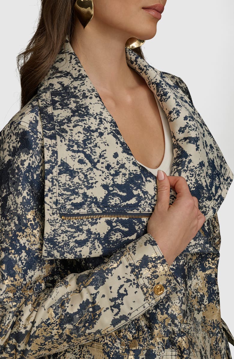 Donna Karan New York Metallic Jacquard Jacket, Alternate, color, 