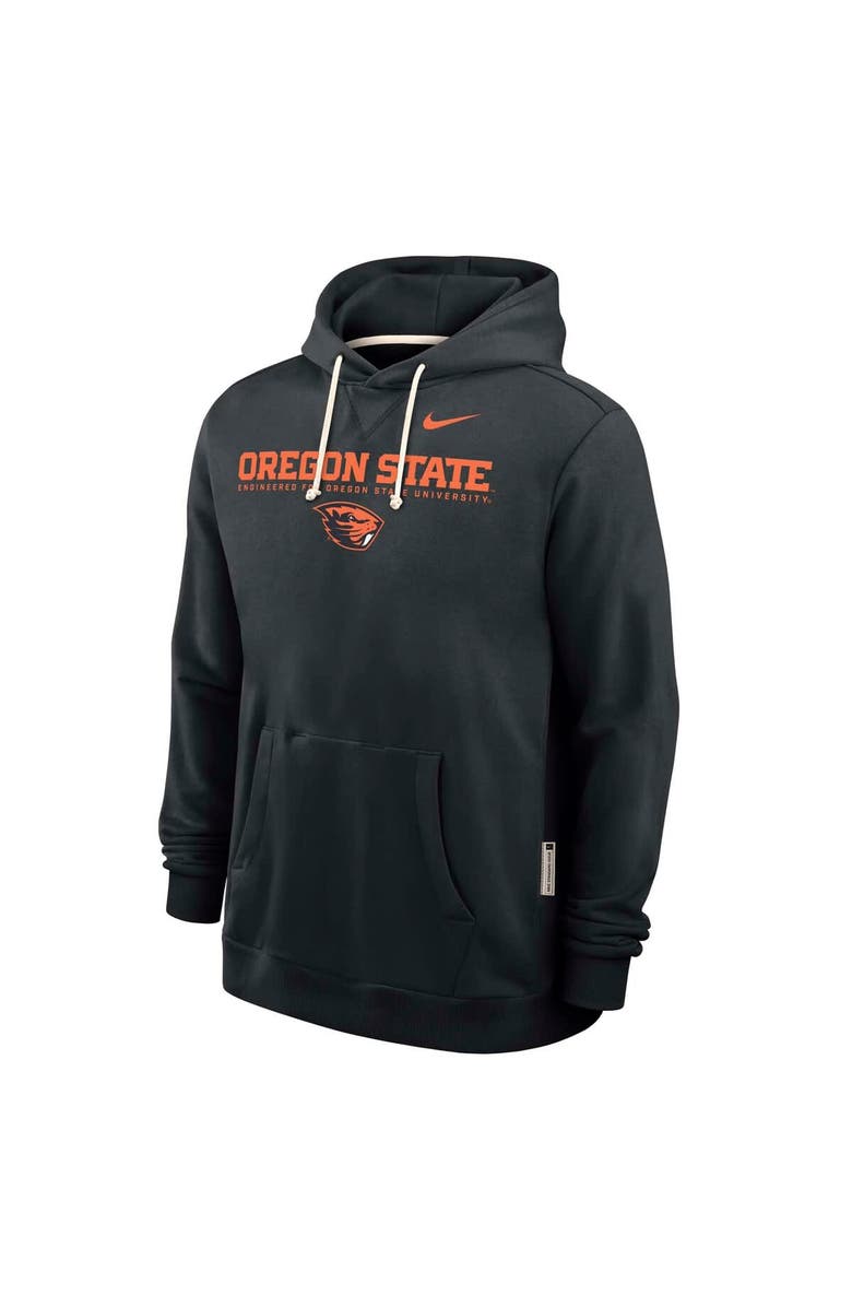 Nike Men's Nike Black Oregon State Beavers 2025 Sideline Performance Pullover Hoodie, Alternate, color, Black