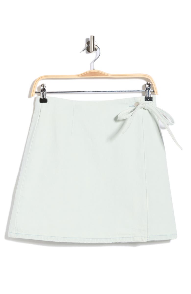 FRNCH Cassandra Cotton Skirt, Main, color, Bleu Clair