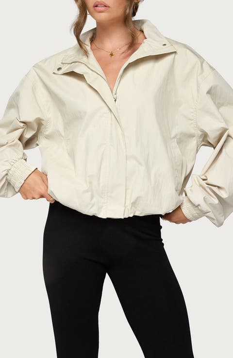 Rooney Stand Collar Oversize Jacket
