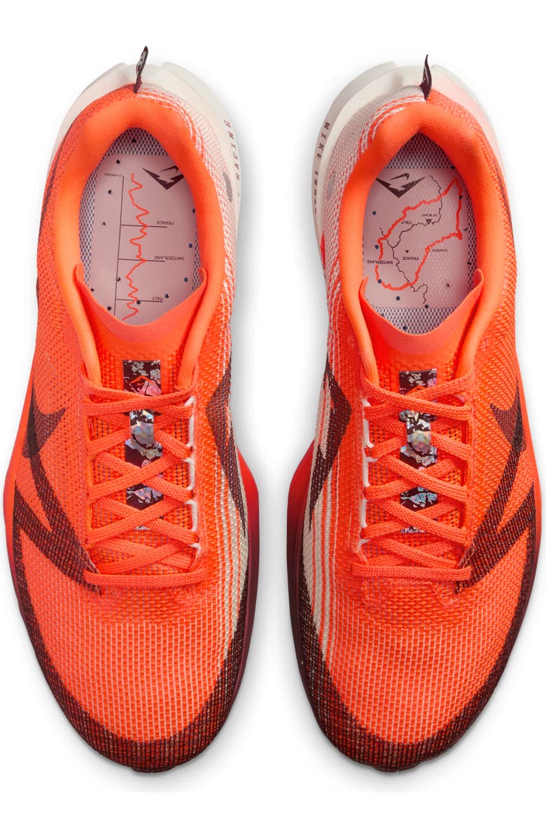 Nike Kiger 10 Trail Running Shoe, Alternate, color, Hyper Crimson/ Sail