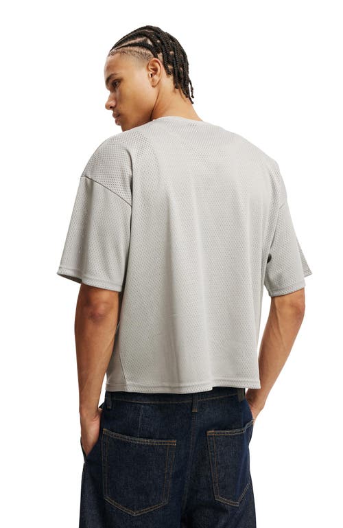 COTTON ON CROPPED FIT MESH T-SHIRT