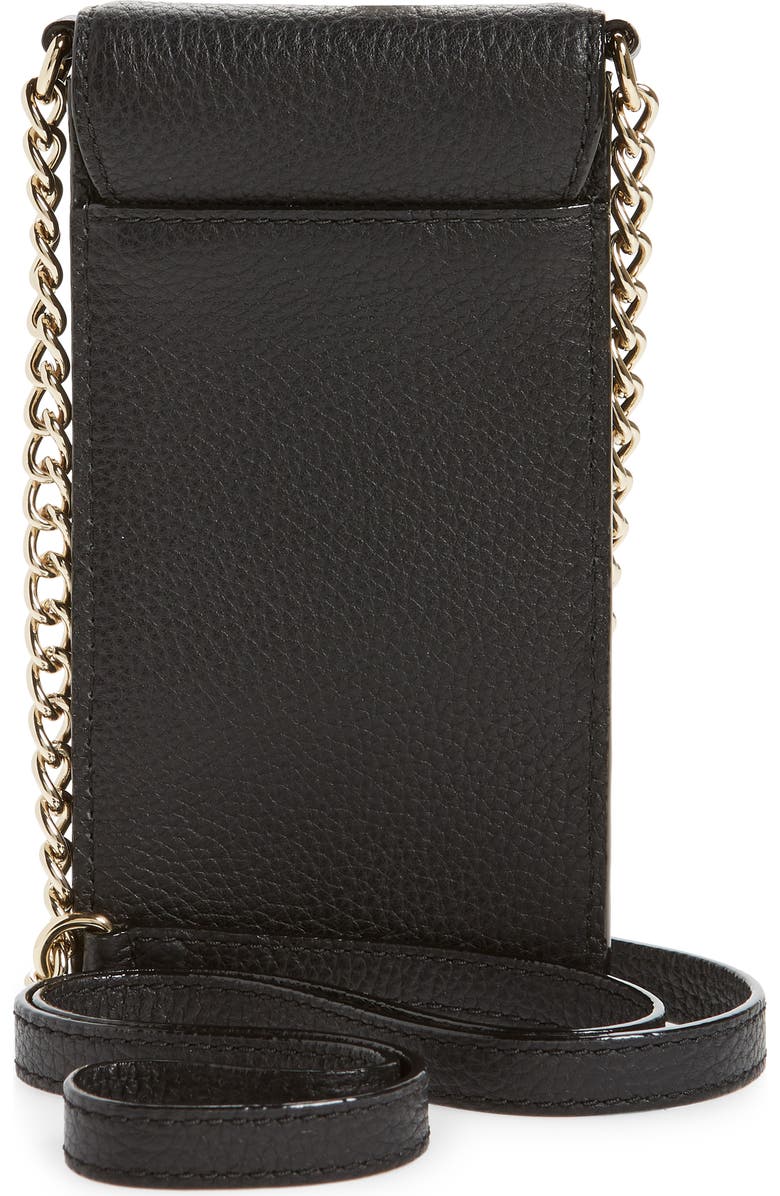 Kate Spade New York north/south leather smartphone crossbody bag, Alternate, color,