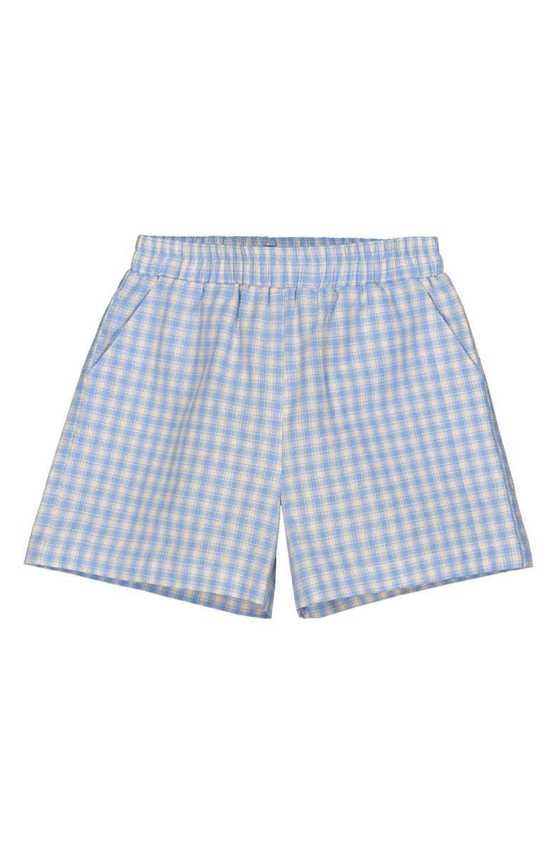 Joe's Jeans Button-Up Shirt & Shorts Set, Alternate, color, Light Blue