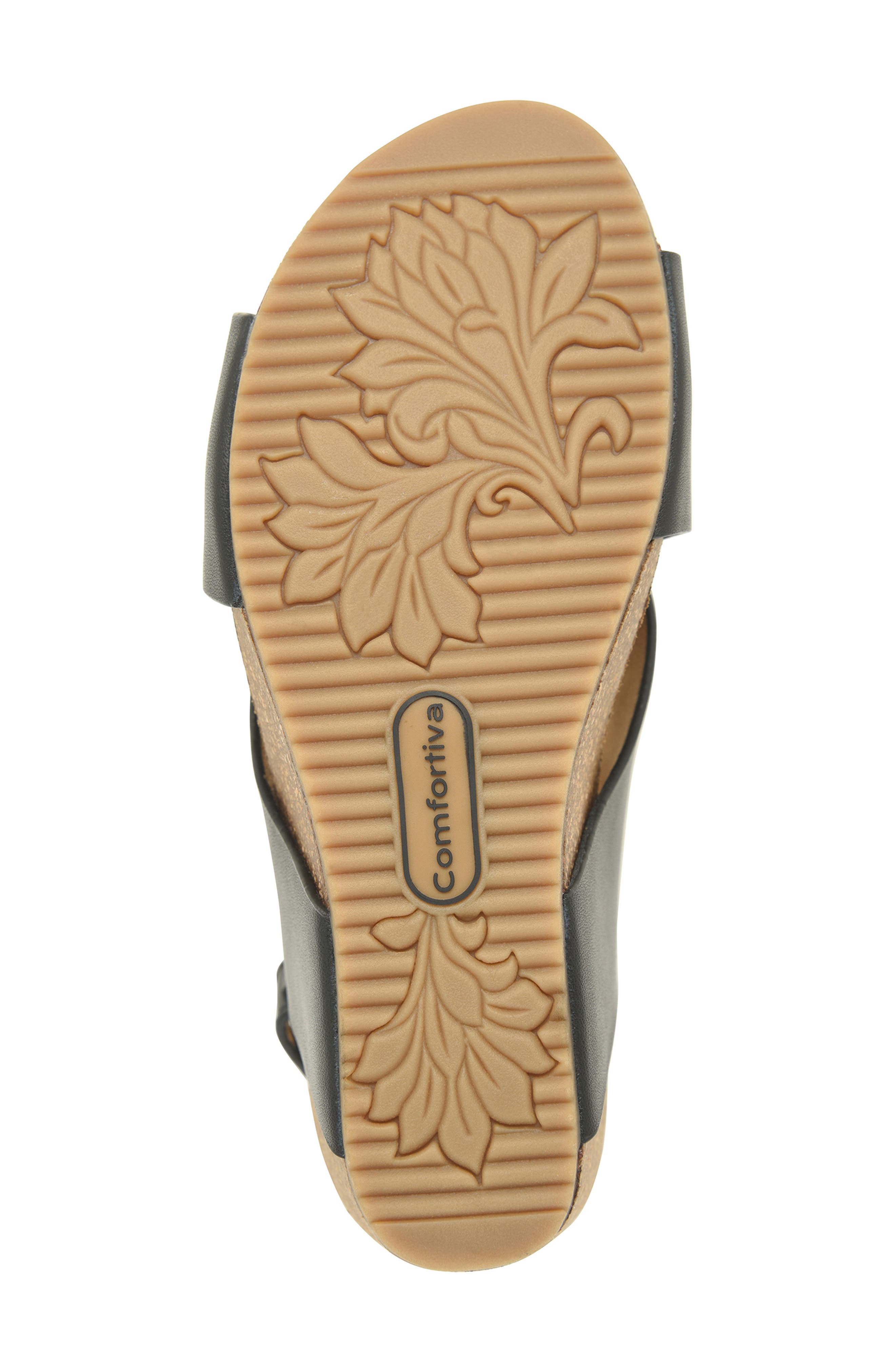 Comfortiva Eva Slingback Sandal, Alternate, color, Black