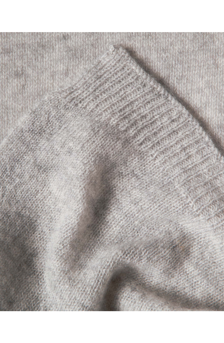 Monticelli Cashmere Pure Cashmere Wrap Scarf, Alternate, color, Light Grey