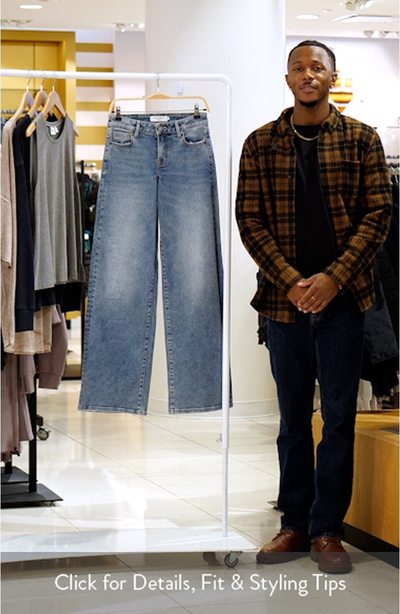 Mid Rise Wide Leg Jeans, sales video thumbnail