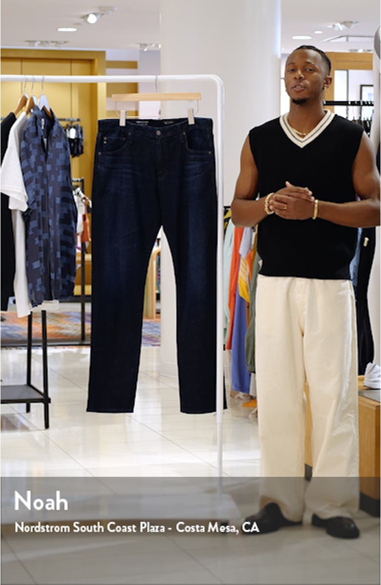 Everett Slim Straight Leg Jeans, sales video thumbnail