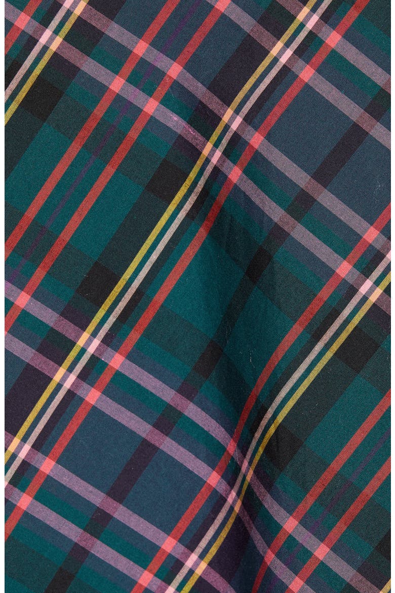 Plaid Ruffle Wrap Skirt, Alternate, color, J.CREW SIG PLAID