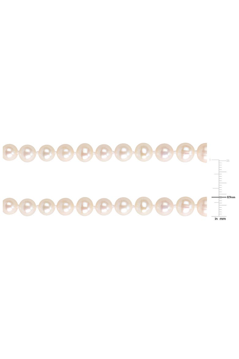 Cultured Pearl Necklace & Bracelet Set, 7.5–8.5mm, Alternate, color, WHITE