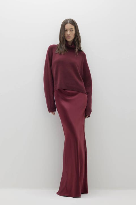 Siren Silk Maxi Skirt