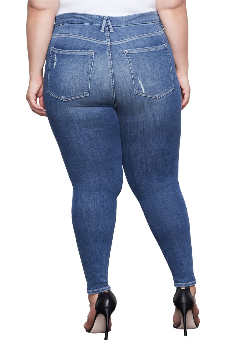 Good Legs High Waist Skinny Jeans, Alternate, color, BLUE341