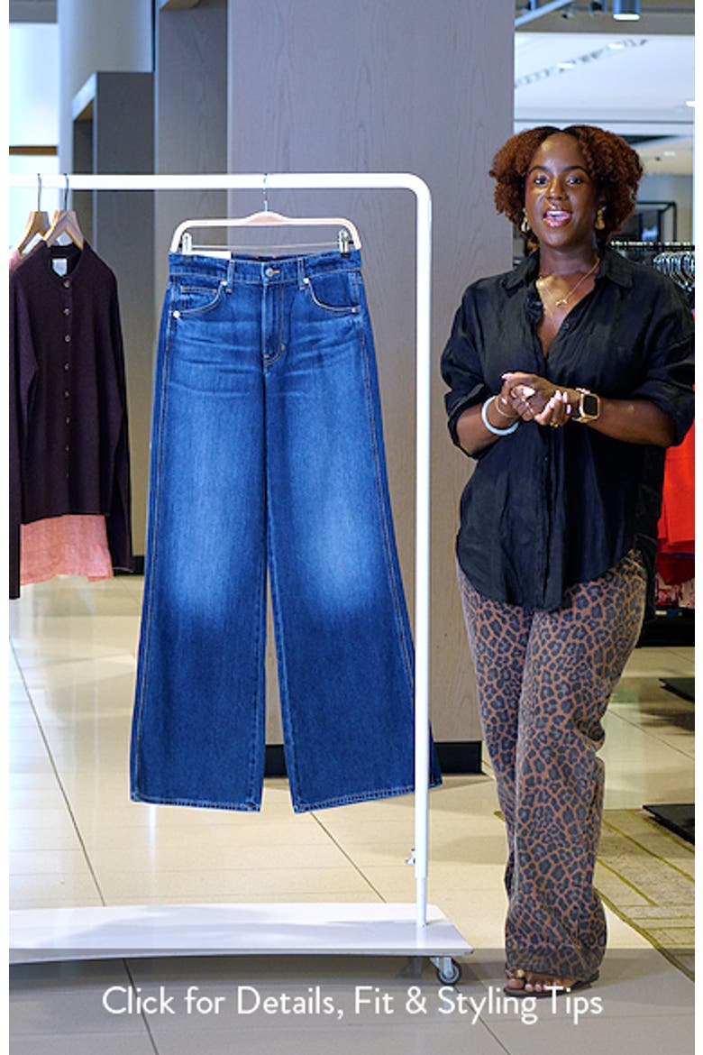 Kasey Mid Rise Wide Leg Jeans video