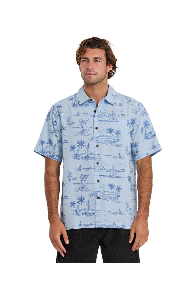 Sail Away WM SS Short Sleeve Shirt, Main, color, SKYWAY