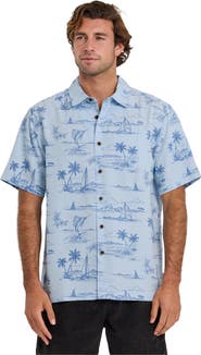 Quiksilver Waterman Sail Away WM SS Short Sleeve Shirt