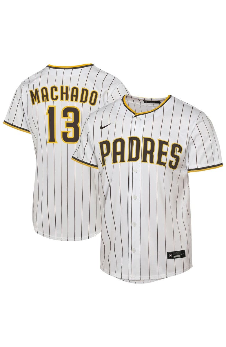 Nike Youth Nike Manny Machado White San Diego Padres Home Replica Player Jersey, Main, color, White